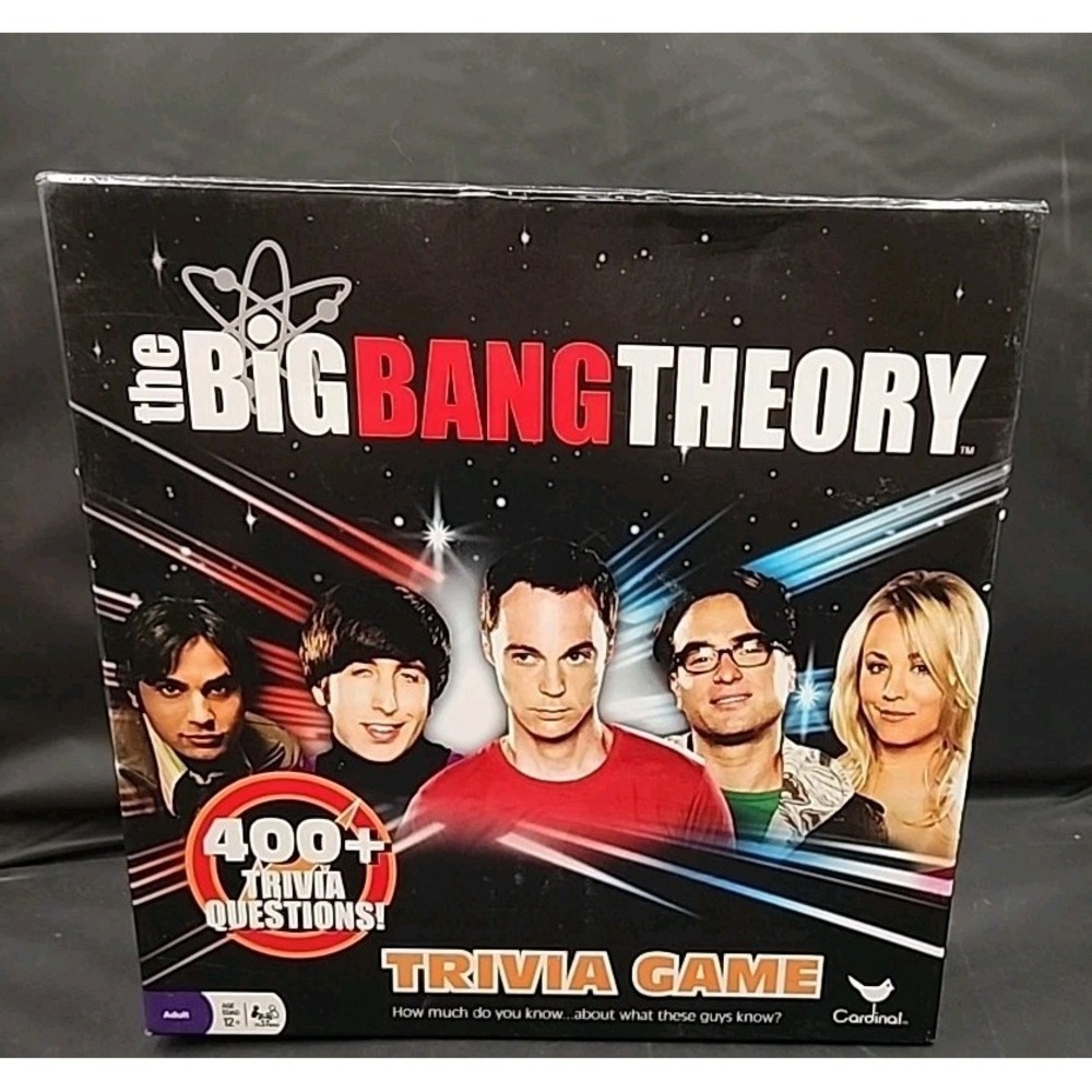 The Big Bang Theory Fact or Fiction Trivia Game-Complete
